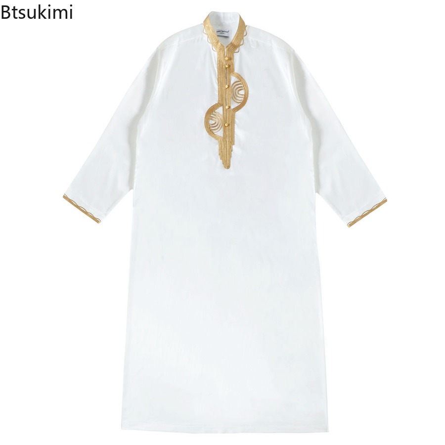 Men'S Fashion Kurta - Vêtements pour hommes musulmans du Moyen-Orient,