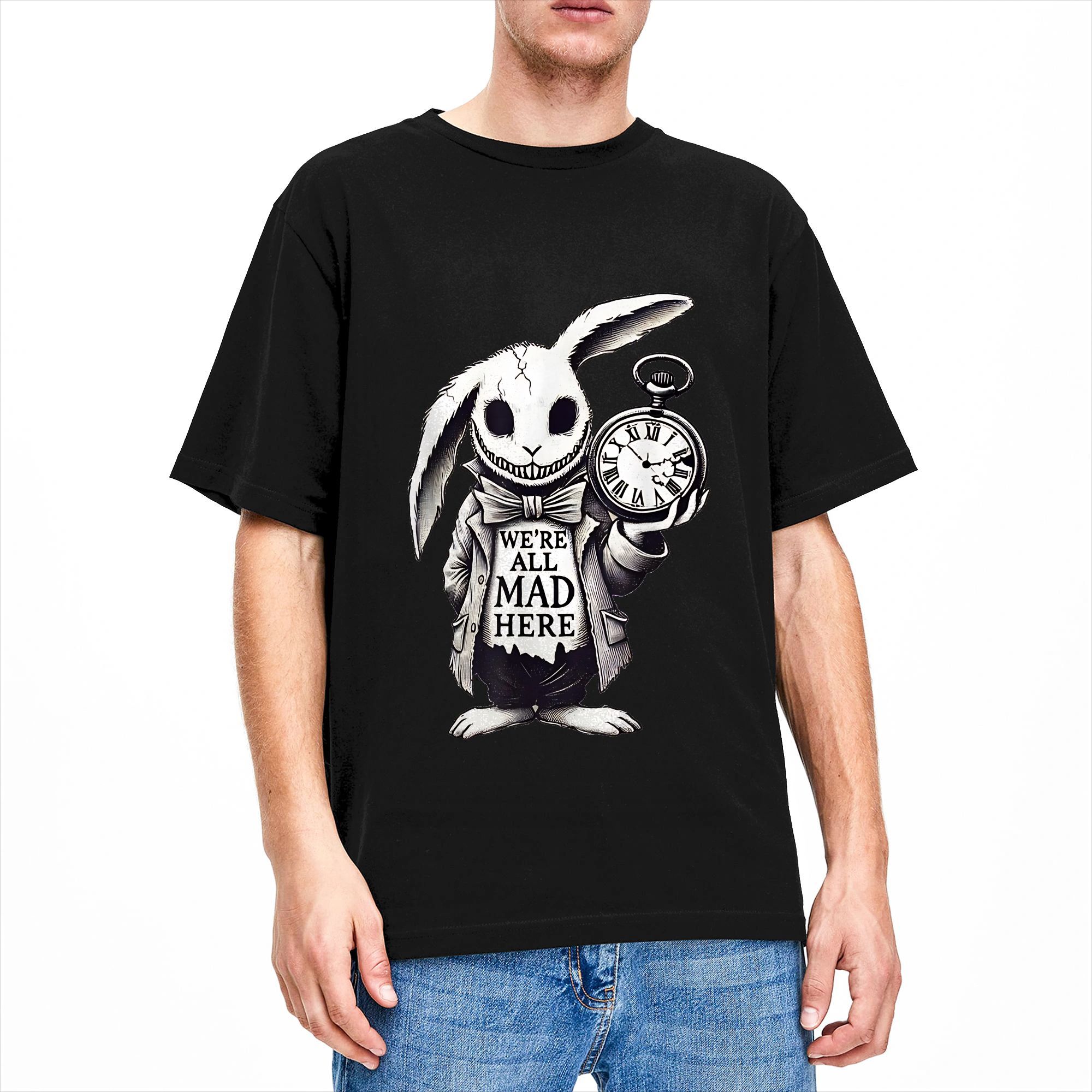 Men'S Fashion Quotes - T-shirt en coton pour hommes, grande