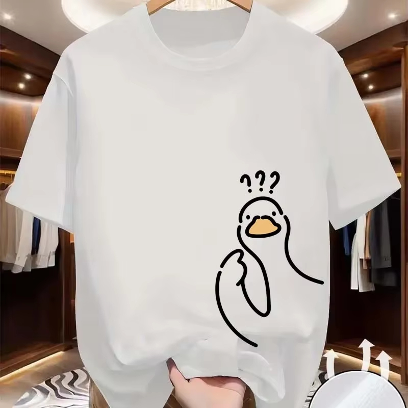 Men'S Fashion Questions - T-shirts imprimés Question Mark Duck pour