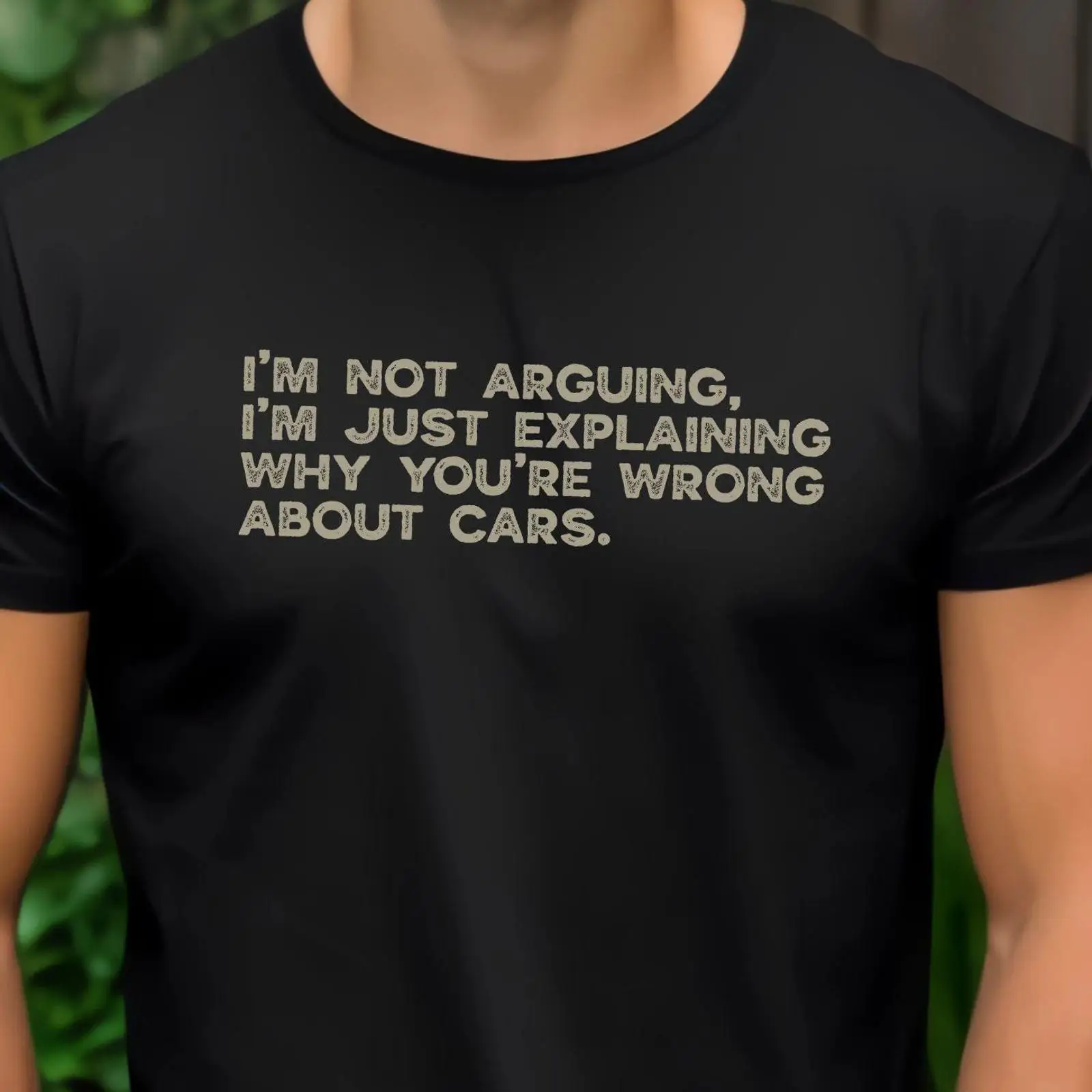Men'S Fashion Explained - T-shirt « Je ne discute pas,