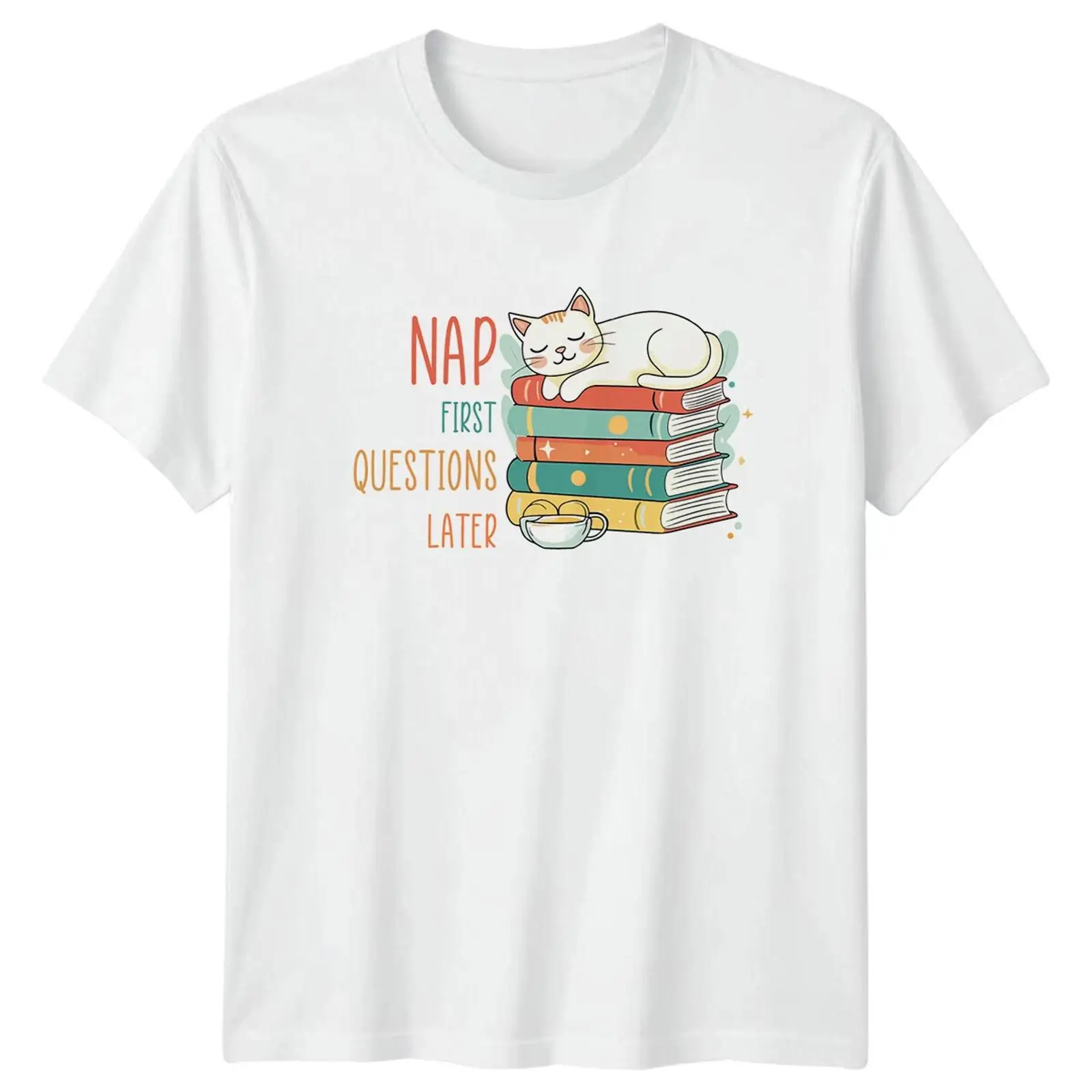 Men'S Fashion Questions - T-shirt Nap First Questions Later Katzen