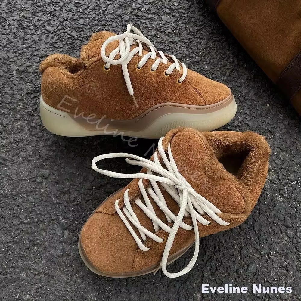 Men'S Fashion Line - Bottes d'hiver décontractées à talon plat
