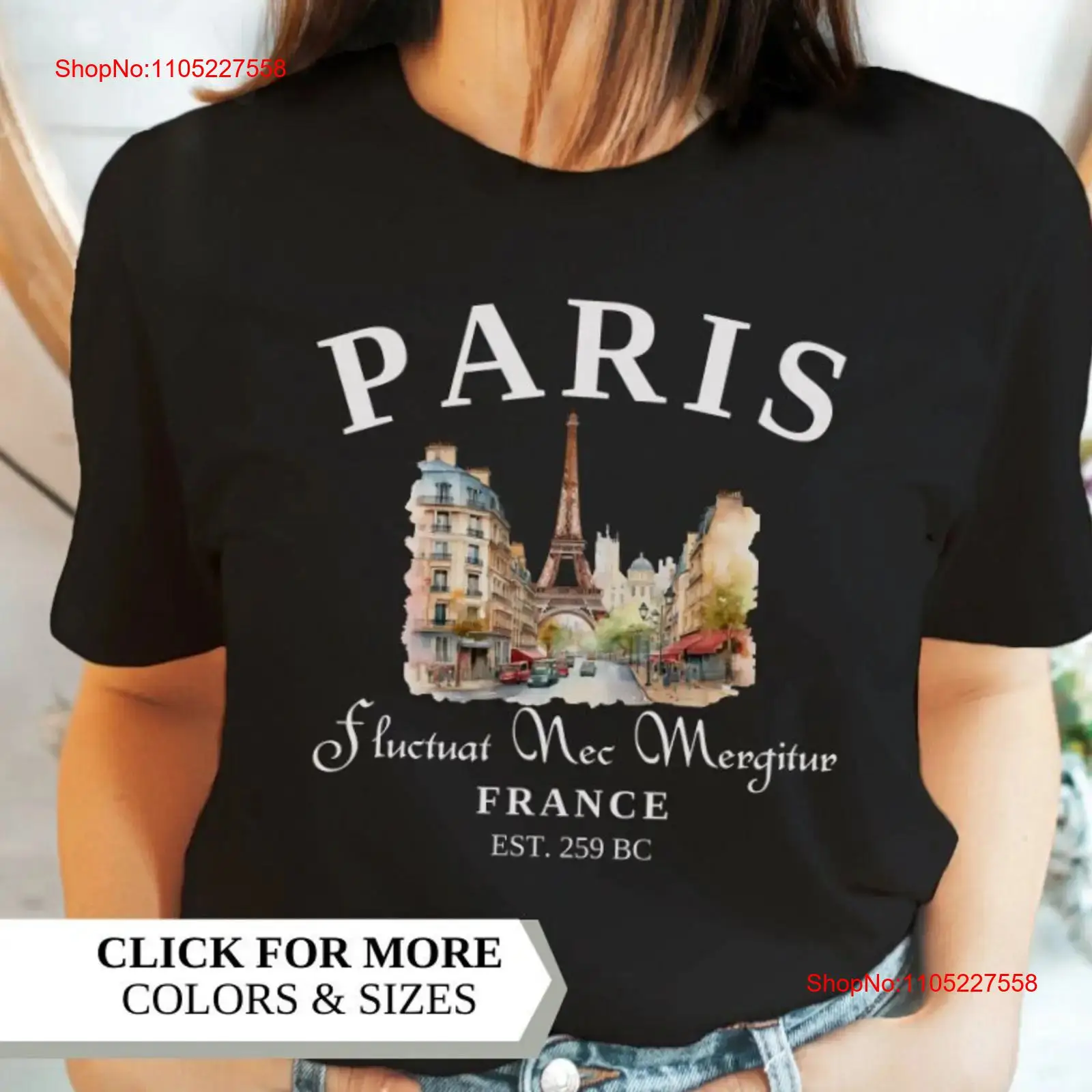Mens Xmas Fashion - T-shirt Paris France Voyage Vintage Vacances