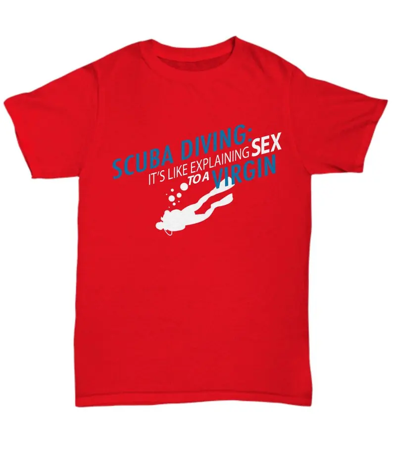 Men'S Fashion Explained - T-shirt à manches courtes pour plongeur