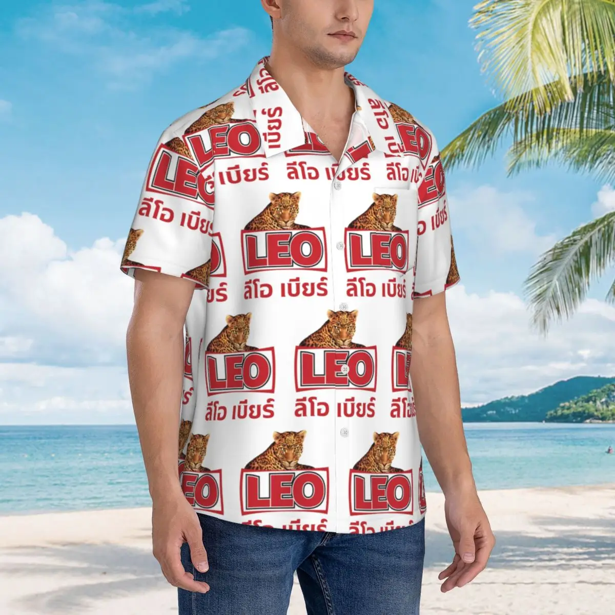 Mens Fashion Bangkok - Chemises hawaïennes Leo Beer Bangkok, mode
