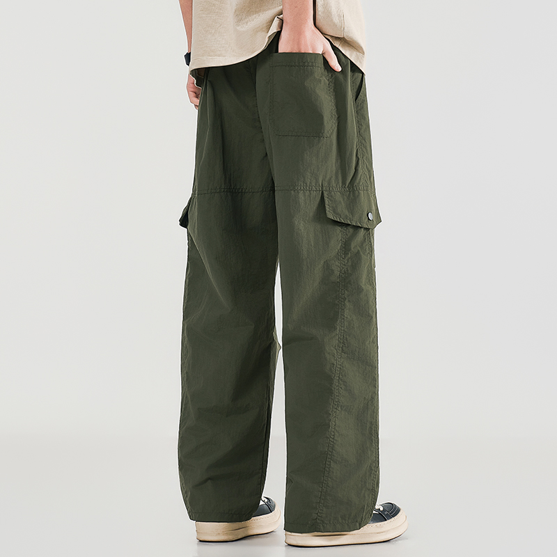 Cargo Jogger Pants - Pantalon cargo ample multipoches pour homme,