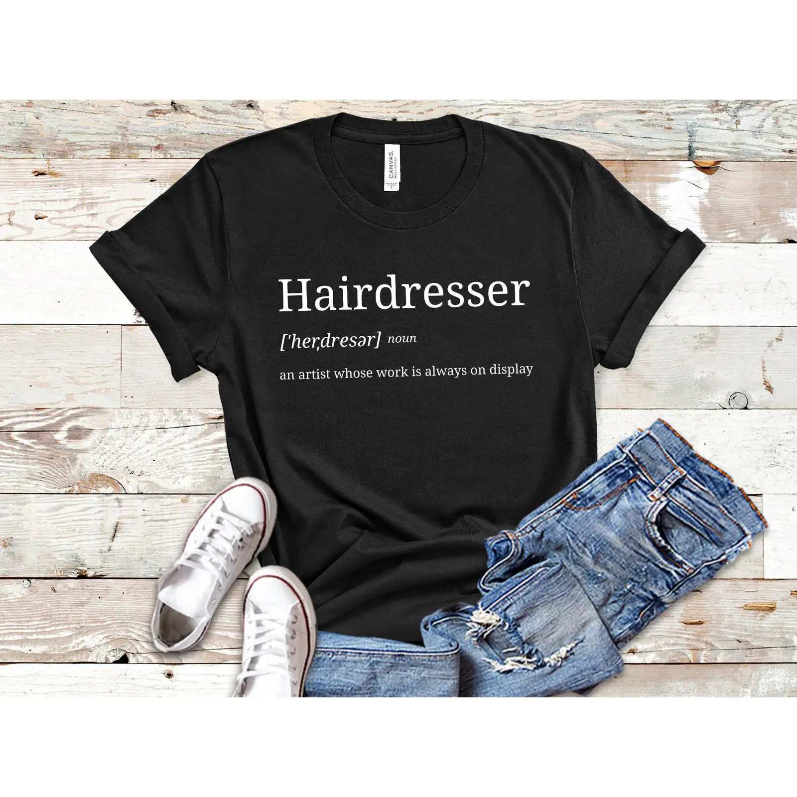 Men'S Fashion Quotes - T-shirt de coiffeur vintage délavé, style