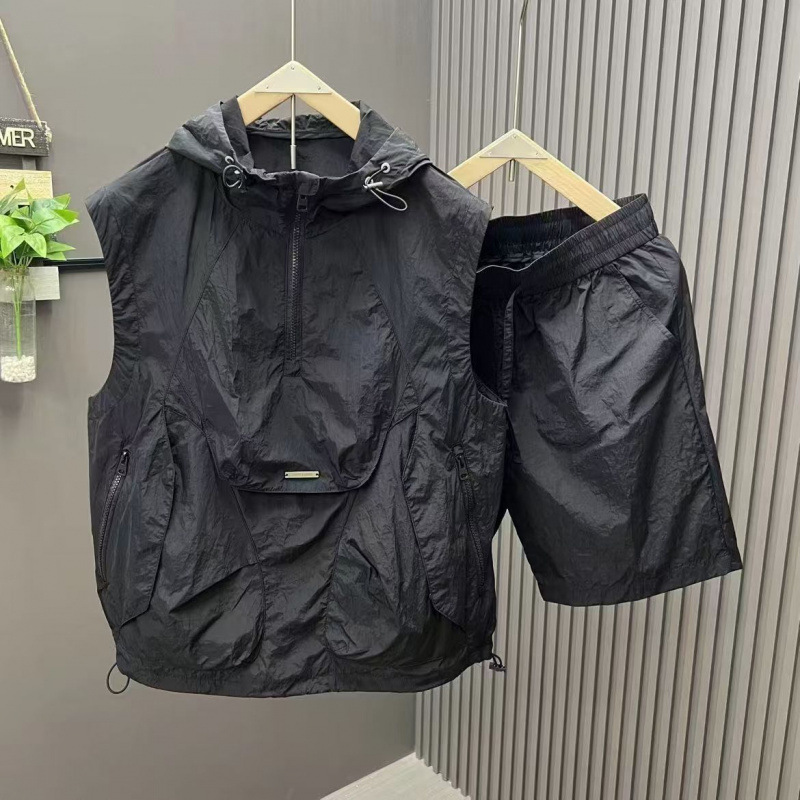 Mens Fashion Zip Up - Nouvel ensemble décontracté 2 pièces pour