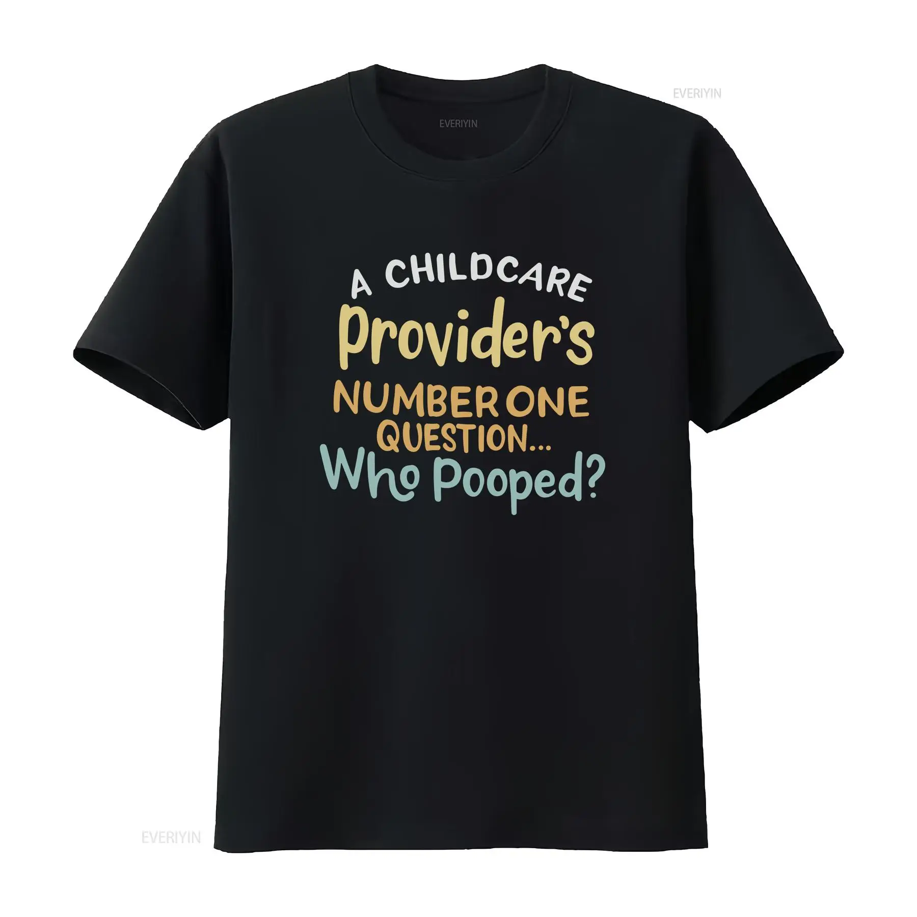 Men'S Fashion Questions - T-shirt pour gardien d'enfants, enseignant en