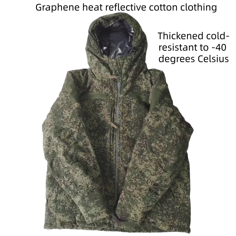 Jacket Mens Fashion - Veste tactique russe en coton, coupe-vent,