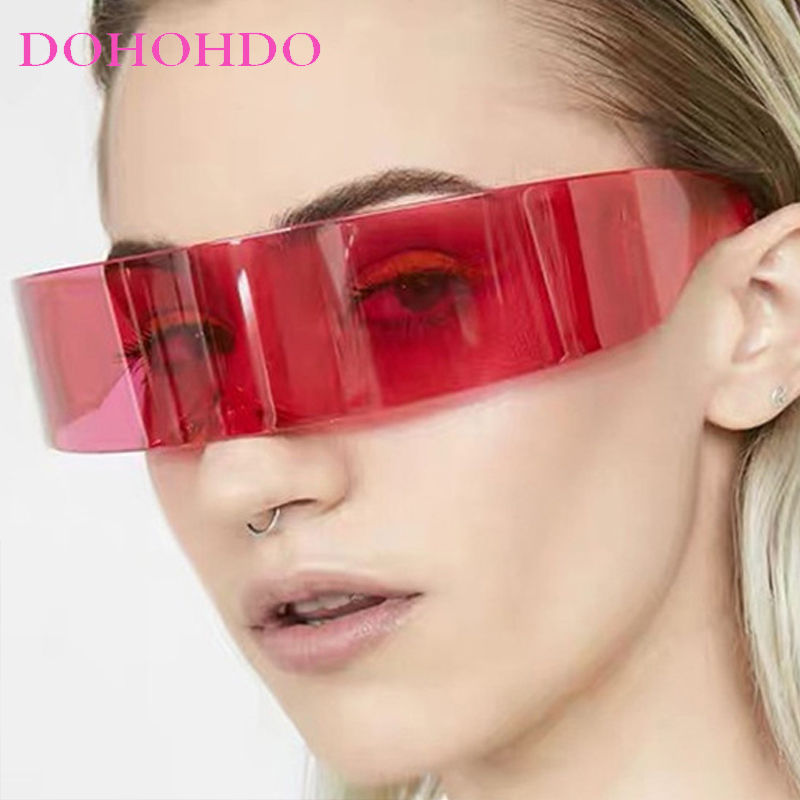 Men Fashion Photography - Lunettes de soleil Y2K sans monture