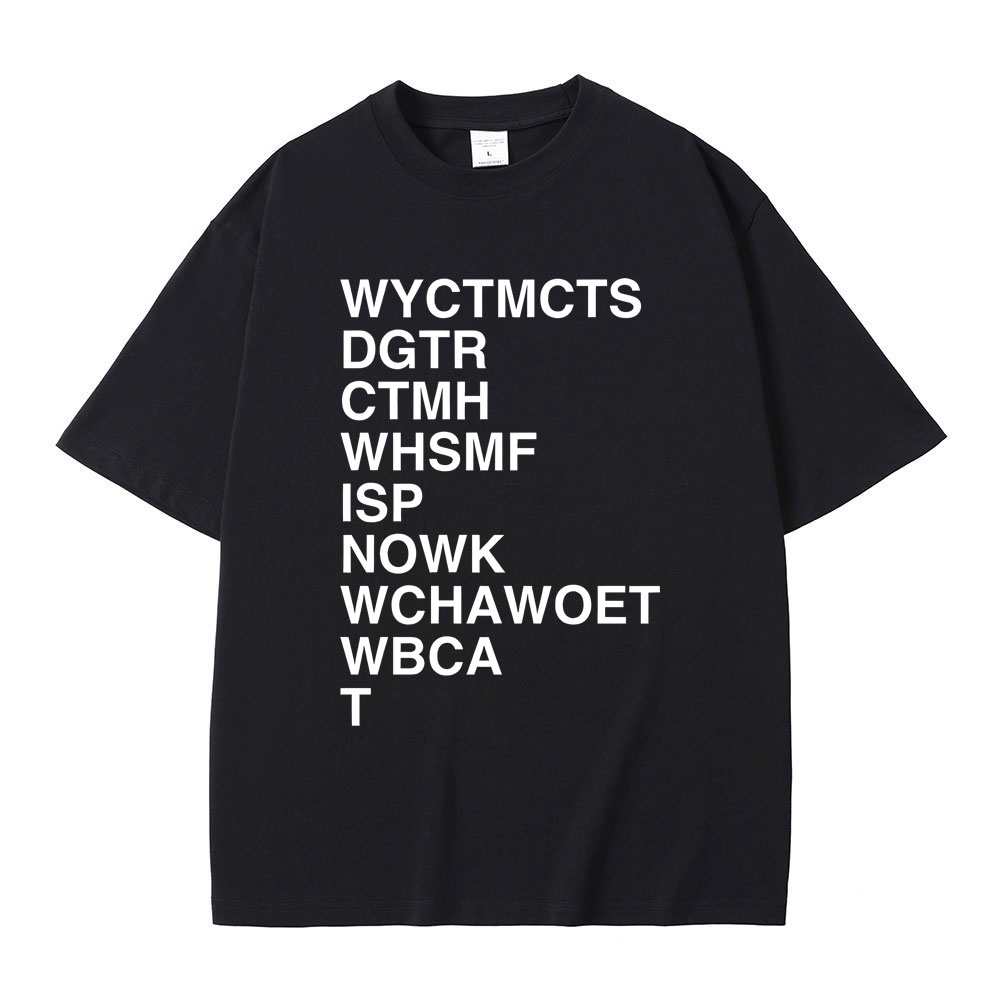 Men'S Fashion Quotes - T-shirt unisexe décontracté et tendance avec