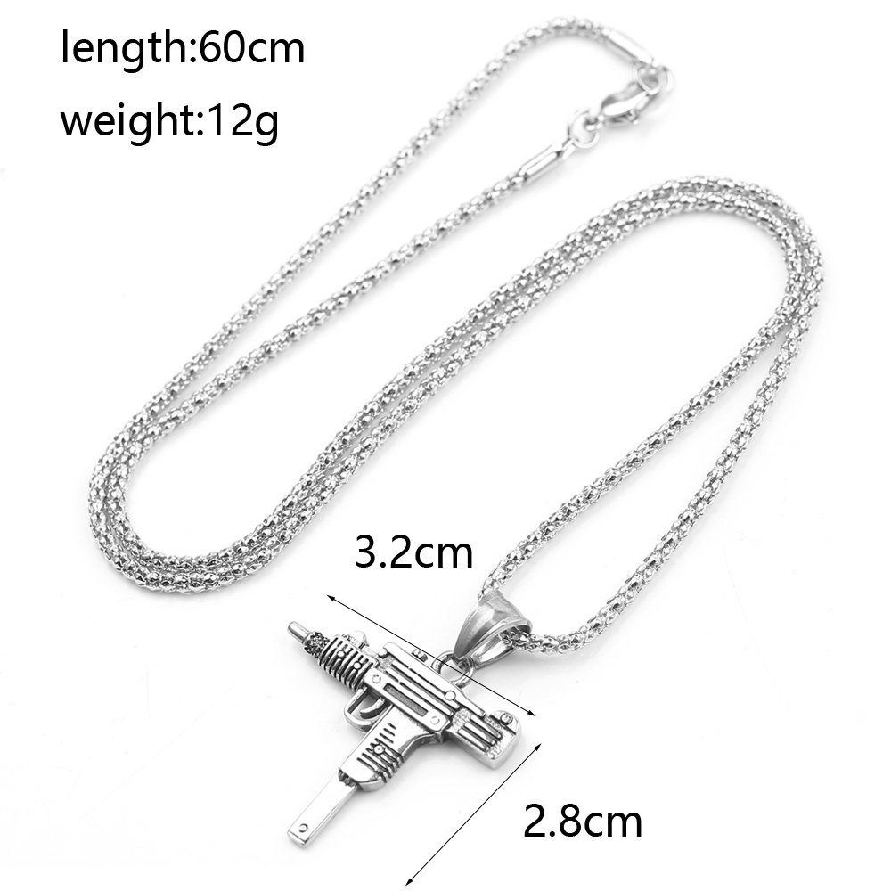 Pendentif Collier Pistolet Mit - Mens Fashion Show avis et prix