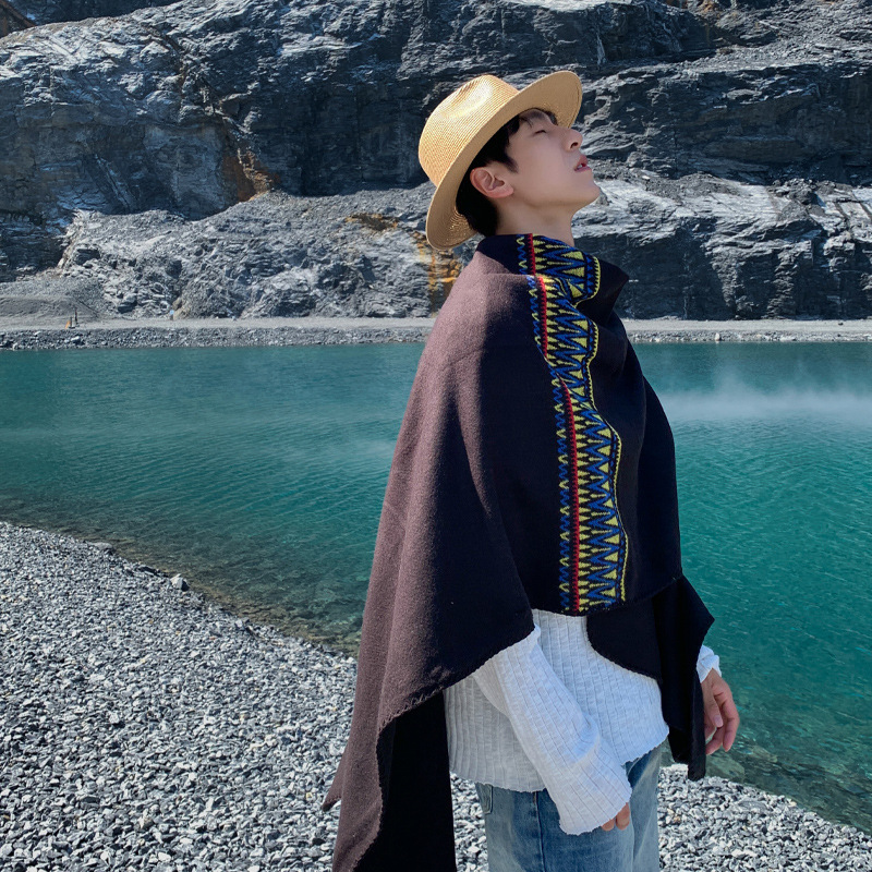 Cape pour hommes désert voyage - Men Fashion Photography avis et prix