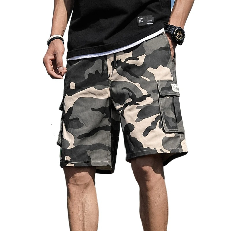 Nouveaux shorts cargo camoufla - Mens Fashion Cargo Pants avis et prix
