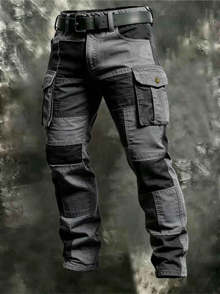Pantalon Cargo en Coton pour H - Mens Fashion Cargo Pants avis et prix