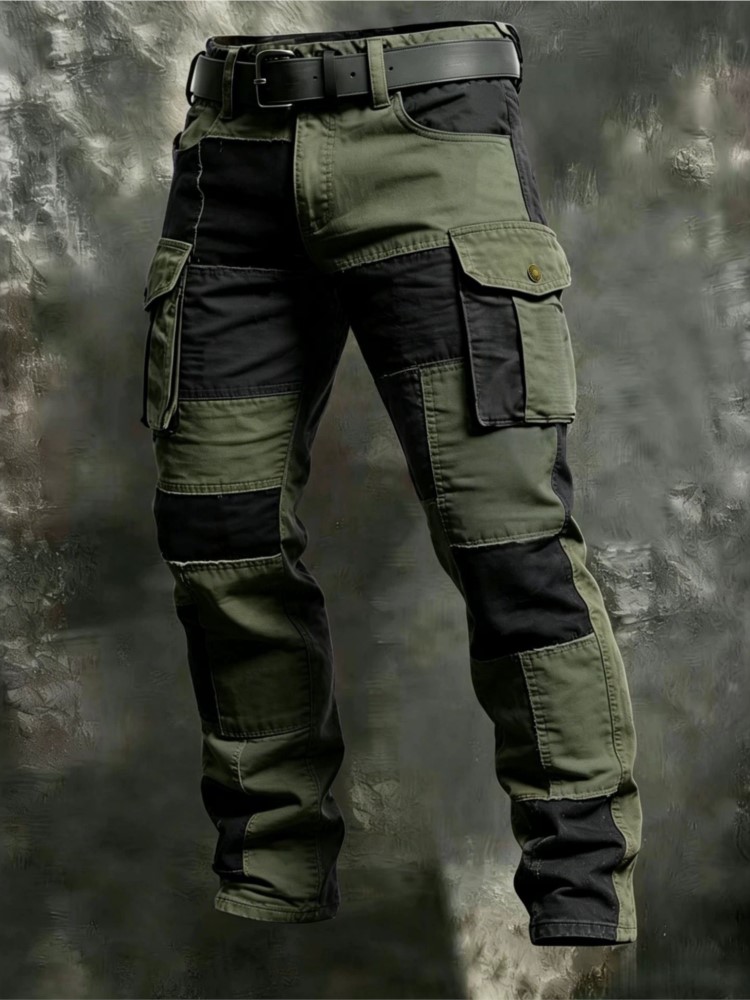 Pantalon Cargo en Coton pour H - Mens Fashion Cargo Pants avis et prix