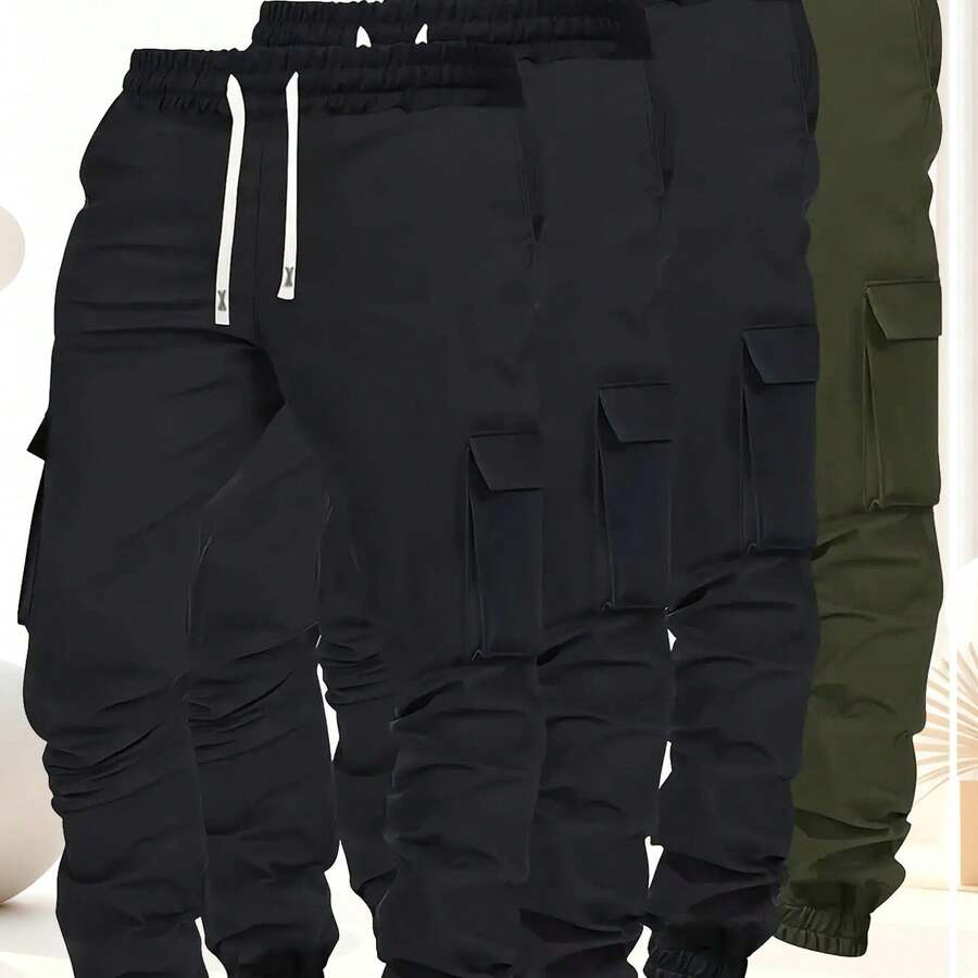 Nouveauté 2025 – Lot de 4 Jogg - Cargo Jogger Pants avis et prix