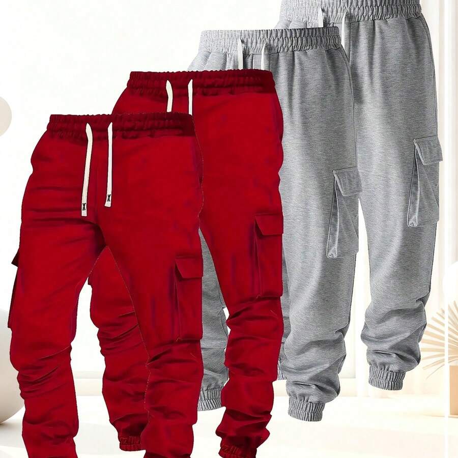 Nouveauté 2025 – Lot de 4 Jogg - Cargo Jogger Pants avis et prix