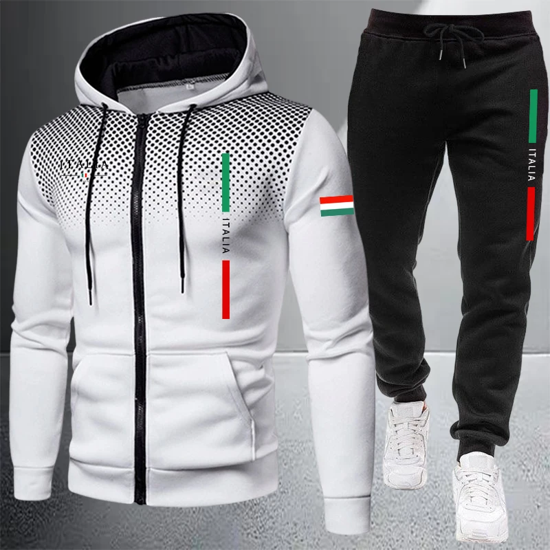 Ensemble de survêtement décont - Mens Fashion Zip Up avis et prix