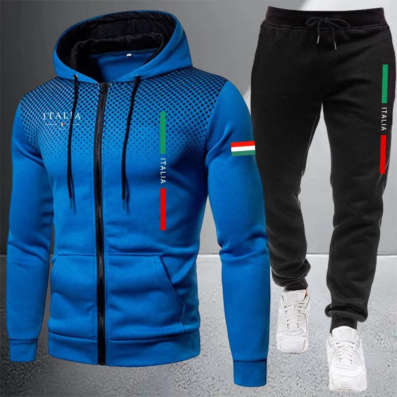 Ensemble de survêtement décont - Mens Fashion Zip Up avis et prix