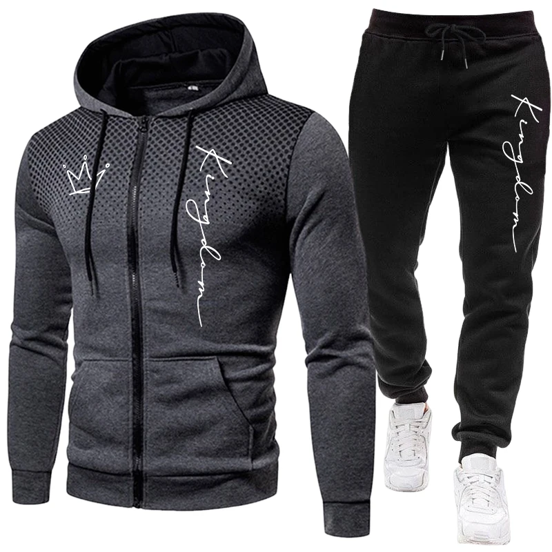Ensemble de survêtement décont - Mens Fashion Zip Up avis et prix