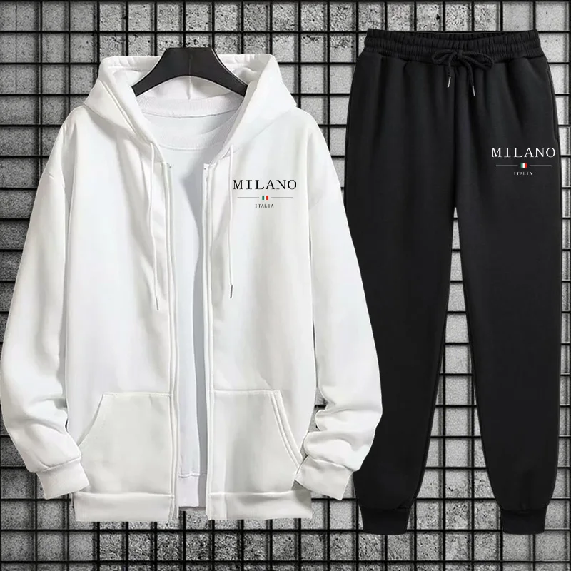 Survêtement Homme Printemps 20 - Mens Fashion Zip Up avis et prix
