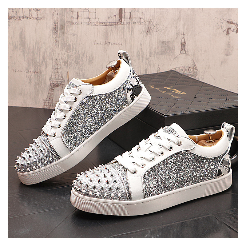 Hommes de luxe mode rivets arg - Mens Fashion Dress avis et prix