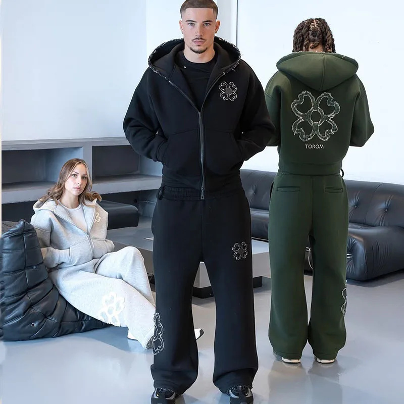 Ensemble survêtement homme pri - Mens Fashion Zip Up avis et prix