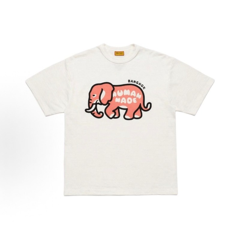 T-shirt en coton slub imprimé  - Mens Fashion Bangkok avis et prix