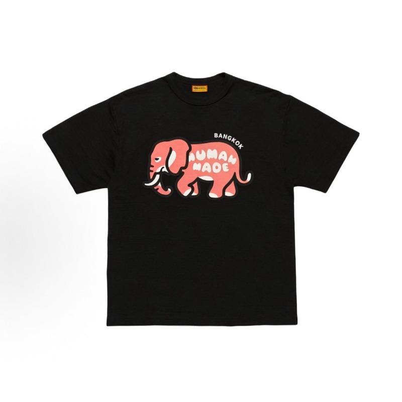 T-shirt en coton slub imprimé  - Mens Fashion Bangkok avis et prix