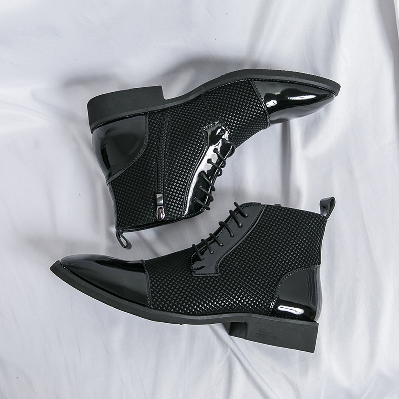 Haute qualité hommes bottes mo - Mens Fashion Dress avis et prix