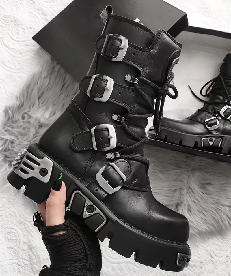 Hommes de luxe mode punk gothi - Men'S Fashion For 30 Year Olds avis et prix