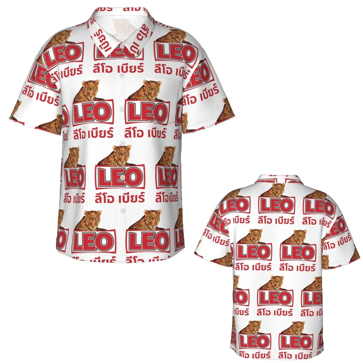 Chemises hawaïennes Leo Beer B - Mens Fashion Bangkok avis et prix