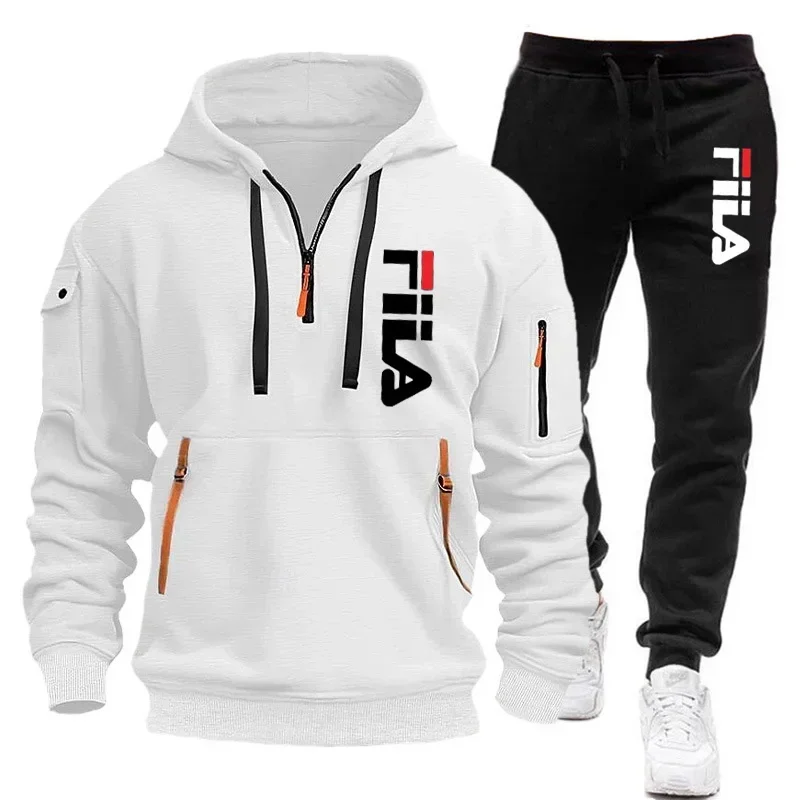 Nouvel ensemble sportif homme  - Mens Fashion Zip Up avis et prix