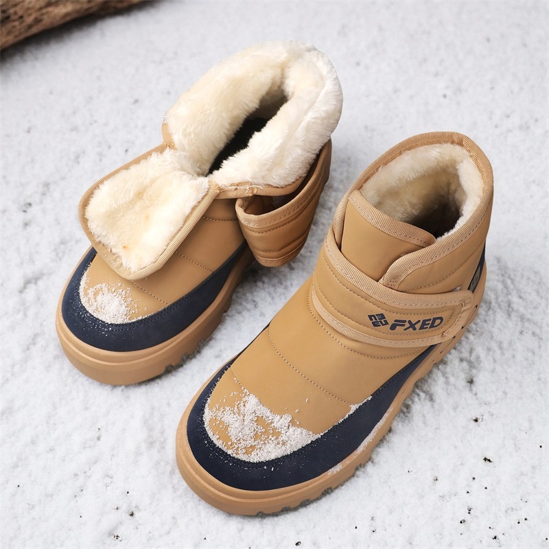 Bottes de neige chaudes en fou - Men'S Fashion Line avis et prix