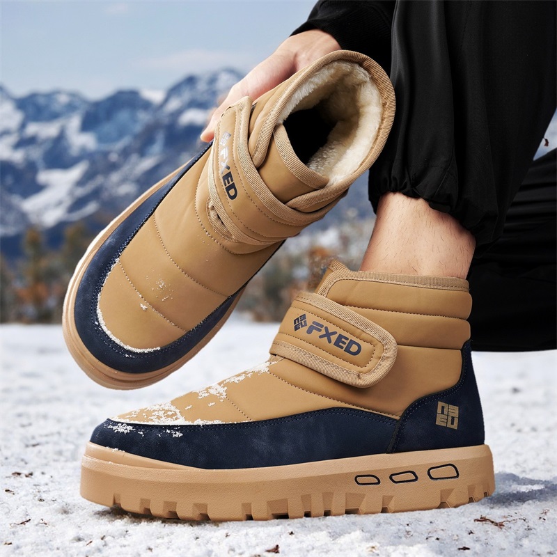 Bottes de neige chaudes en fou - Men'S Fashion Line avis et prix
