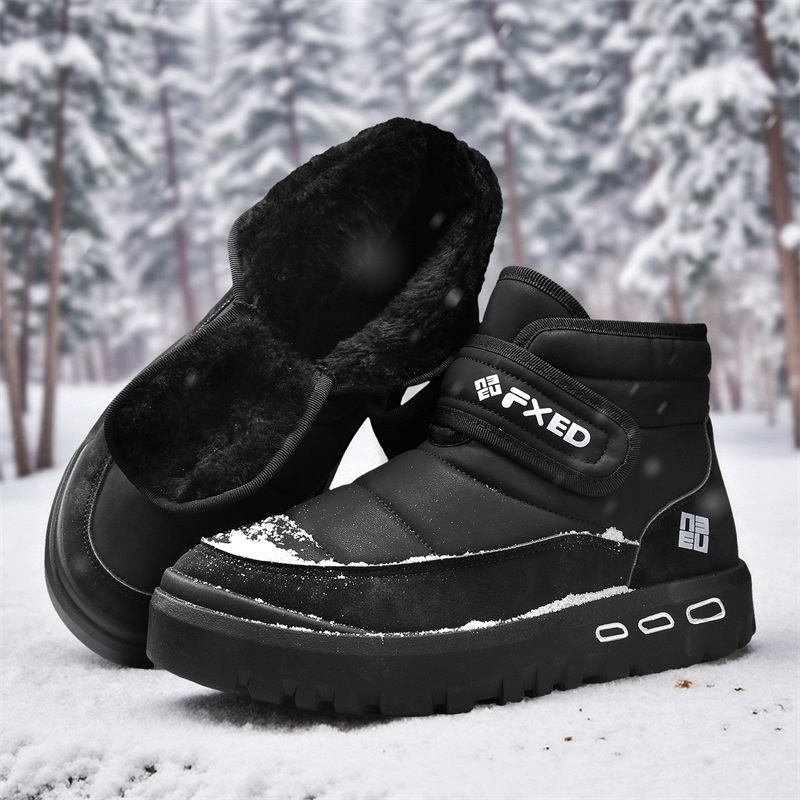 Bottes de neige chaudes en fou - Men'S Fashion Line avis et prix