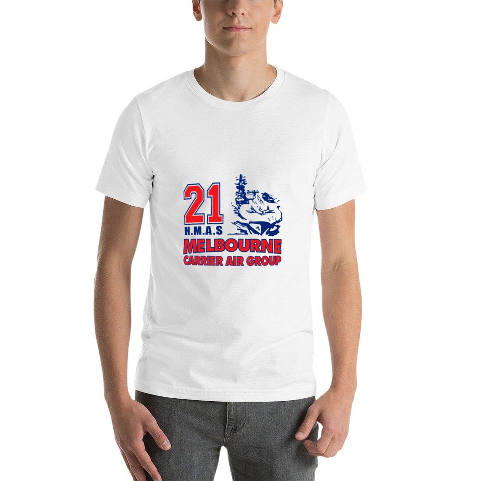 T-shirt HMAS Melbourne Carrier - Mens Fashion Melbourne avis et prix
