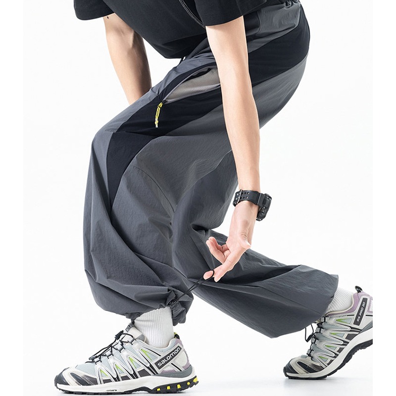 Pantalon unisexe en soie glacé - Cargo Jogger Pants avis et prix
