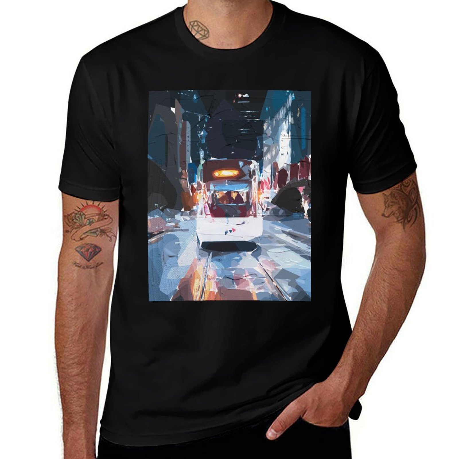 T-shirt Melbourne Trams, haut  - Mens Fashion Melbourne avis et prix