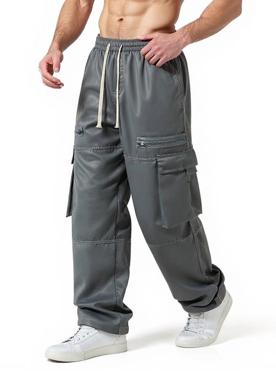 Pantalon cargo à grandes poche - Mens Fashion Cargo Pants avis et prix