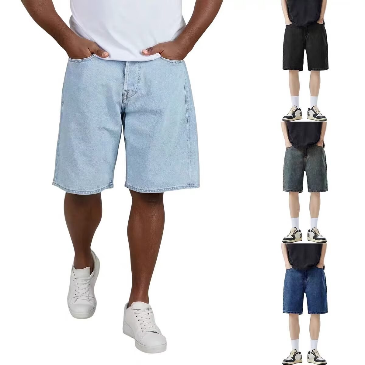 Nouveau short en jean vintage  - Men Fashion Jeans avis et prix