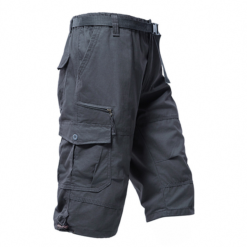 Pantalon 3/4 en coton pour hom - Mens Fashion Cargo Pants avis et prix