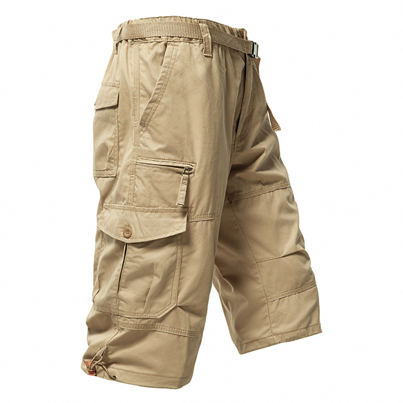 Pantalon 3/4 en coton pour hom - Mens Fashion Cargo Pants avis et prix