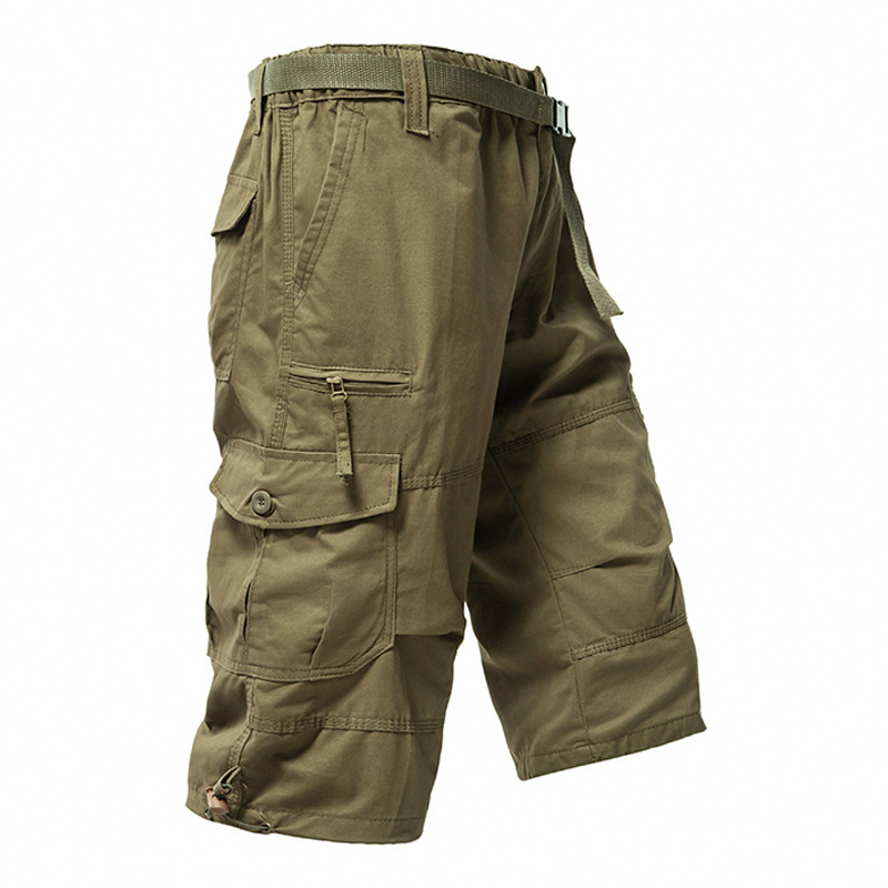 Pantalon 3/4 en coton pour hom - Mens Fashion Cargo Pants avis et prix