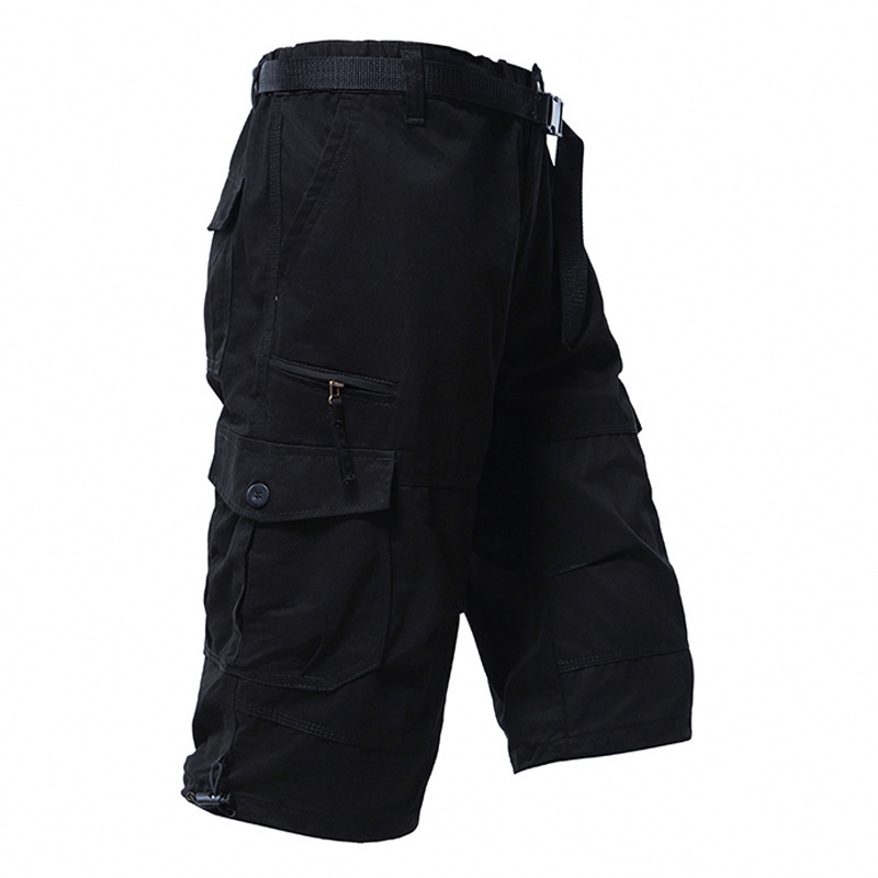 Pantalon 3/4 en coton pour hom - Mens Fashion Cargo Pants avis et prix