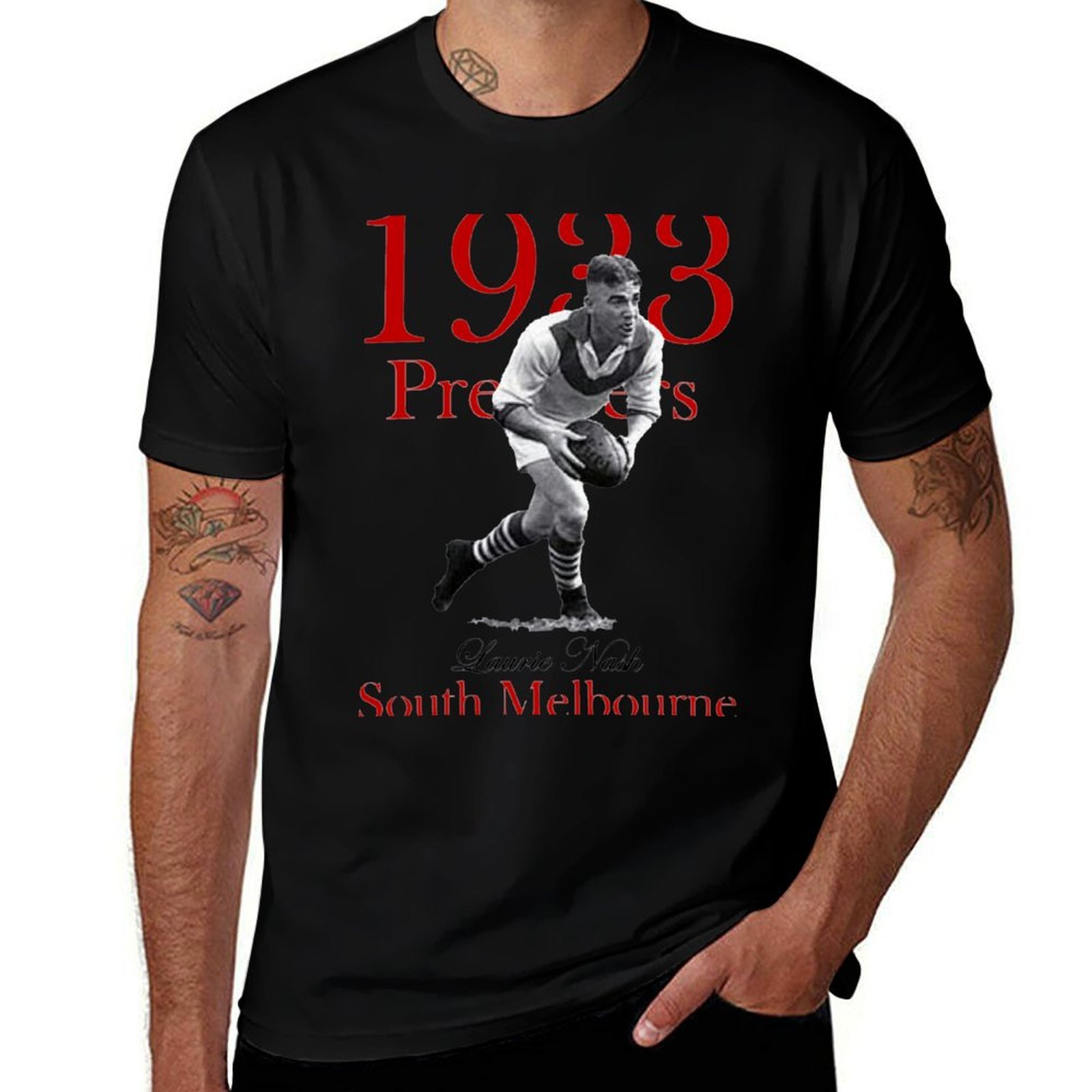 South Melbourne - 1933 VFL Pre - Mens Fashion Melbourne avis et prix