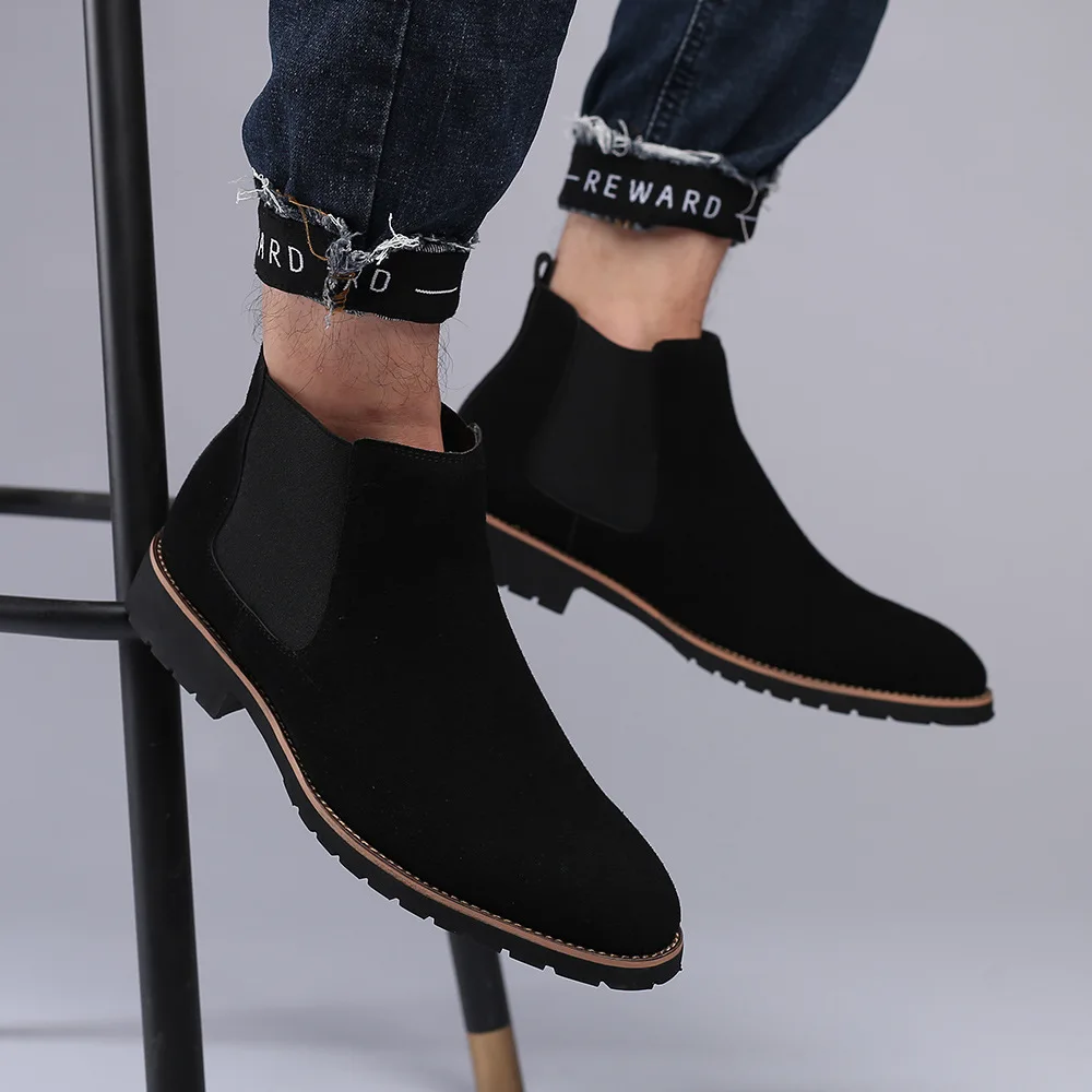 Hommes bottines Style britanni - Mens Fashion Dress avis et prix