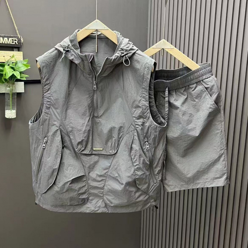 Nouvel ensemble décontracté 2  - Mens Fashion Zip Up avis et prix